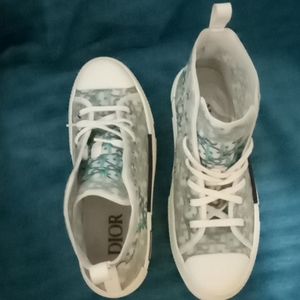 Dior high top mens shoes size 13